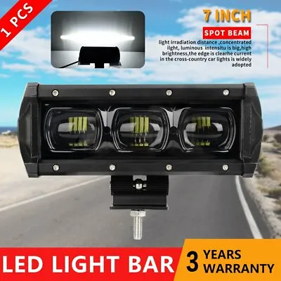 7inch 8D LED Light Bar Work Driving Spot Fog Offroad SUV 4WD Truck ATV 12V/24V • $49.99
