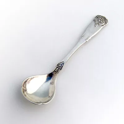 Hardanger Arts And Crafts Sugar Spoon Magnus Aase 830 Silver Norway • $48