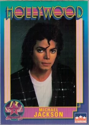 1991 Starline Hollywood # 56 Michael Jackson • $2