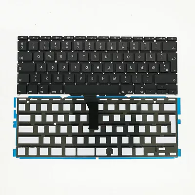 Denmark Danish Keyboard + Backlight For Macbook Air 11  A1465 A1370 2011-2015 • $21.49