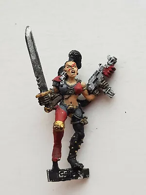 Games Workshop Specialist Games Necromunda Escher Ganger W/Autopistol & Sword • £9.99