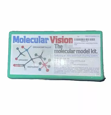 Molecular Visions The Flexible Molecular Model Kit By Darling Models With Case • $20