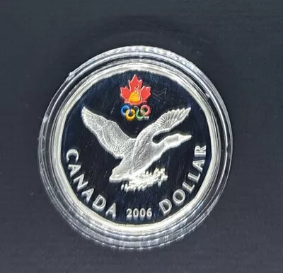 $25.58 • Buy Canada 2006 Silver $1.00 One Dollar Coin Proof Lucky Loonie