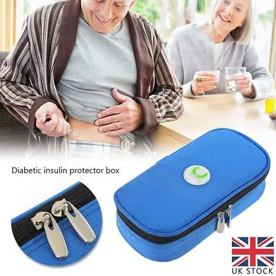 Insulin Pen Case Pouch Cooler Travel Diabetic Pocket Cooling Protector Bag UK • £12.99
