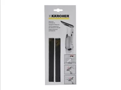 Genuine Karcher Window Vacuum Medium Blades 170mm 2.633-104.0 Pack Of 2 Free P&p • £8.99