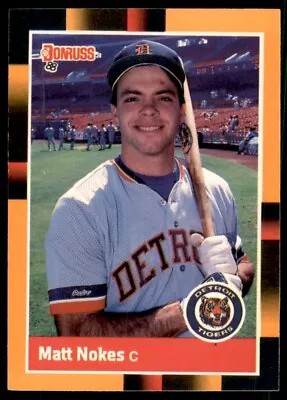 1988 Donruss Baseball's Best Matt Nokes Detroit Tigers #237 • $1