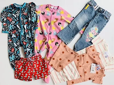 Baby Clothes Bulk Lot Bonds Disney Pjs Jeans Size 2 Toddler Bundle • $24.95