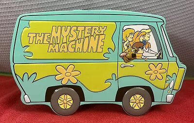 🔥 Scooby Doo The Mystery Machine Vintage Storage Tin 1998 Hanna-Barbera LOOK! • $18.95