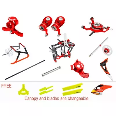 Microheli CNC Performance Package (RED) - BLADE MCPX BL2 • $185.99