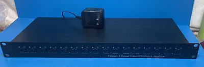 8 Input 16 Output Video Distribution Amplifier • $50