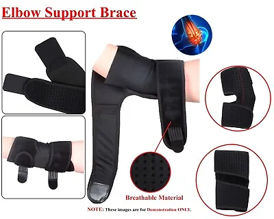 £8.29 • Buy Adjustable Brace Elbow Support For Gym Tennis Golfers Arthritis Bandage Strap