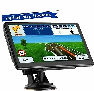 7 Inch Car & Truck GPS Navigation System 256MB+8GB Navigator 77 Canada+Mexico+US • $44.95