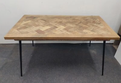 £400 • Buy Swoon Ellis Natural Mango Wood & Charcoal Dining Table (old Model) 