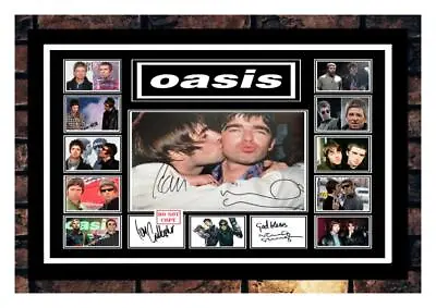 (350) Noel & Liam Gallagher Oasis Signed Unframed/framed Photograph (reprint) @@ • £8.40