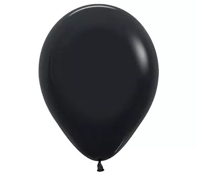 5 Inch Metallic Black Betallatex  Sempertex Latex Balloons • $12.99