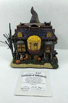 Hawthorne Village The Munsters Lily's Costume Shop 2004 COA Foam Case Lighted • $49.95