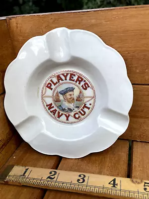 £9.99 • Buy Player's Hero  Cigarette Tobacco Ceramic Advertising Ashtray C1920s