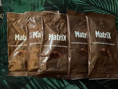 TLC Matrix Protein Meal Replacement Chocolate Brownie Shake Mix 5 Sachets • $12