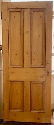 £40 • Buy Reclaimed 4 Panel Victorian Internal Pine Door 9 2000x830mm, 45mm Thick (SW2)