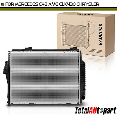 Radiator W/ Transmission Oil Cooler For Mercedes-Benz W203 CLK430 W202 Chrysler • $138.99