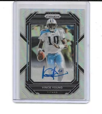 2022 Prizm Vince Young Auto Autograph Titans • $18