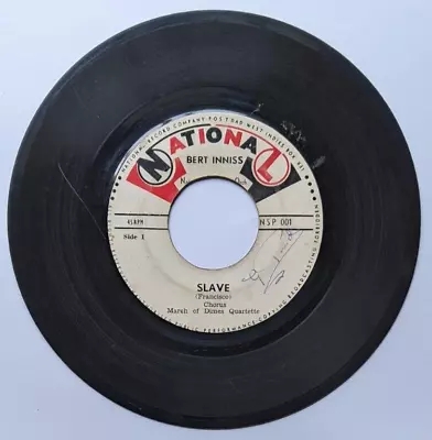 Trinidad Calypso - Slave - Bert Inniss Innis - Dan Is The Man - National 7  • £149.99