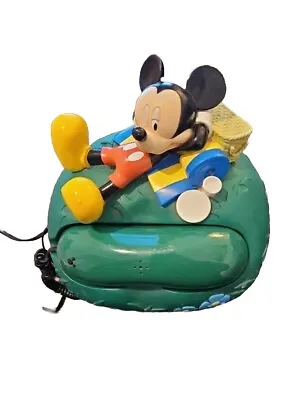 Vintage Disney Mickey Mouse Phone Rare Retro Collectable HTF Gift Novelty 34.99p • £34.99