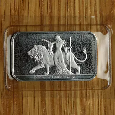 2024 Royal Mint Una & The Lion 1 Oz Silver .999  Bar Limited Edition Sealed • £25