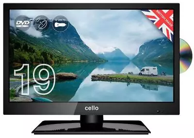 19  HD Ready LED 12V TV With DVD Player Freeview HD - C1920FMTR • £211.09