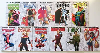 Marvel-Verse Marvel Graphic Novel Comic Book Lot Of 11 • $79.19