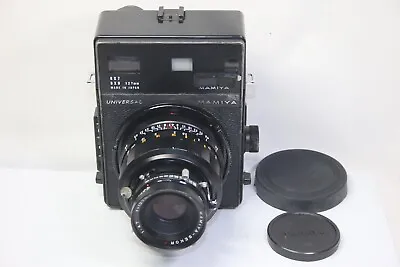 Mamiya Press Universal Camera + P 127mm F/4.7 Lens Finder Made In Japan • $160.55