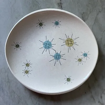 Franciscan Atomic STARBURST Dinner Plate 10 3/4” MCM Vintage Retro 1950s • $28.99