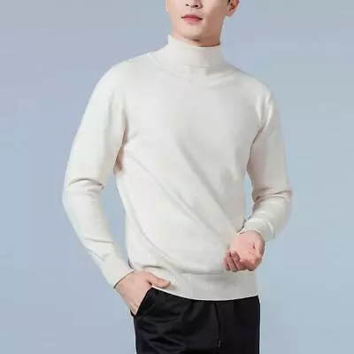 Mens 100% Cashmere Sweater Warm Tops Winter Outwear Casual Comfort Loose Fashion • $24.98