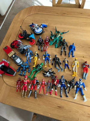 £24.99 • Buy Power Rangers Action Figure Job Lot Clearance Bundle Garden Play Set (M)