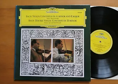 DG 138 820 Bach Violin Concertos David & Igor Oistrakh Deutsche Grammophon NM • £9.99