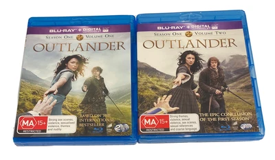 $29.99 • Buy Outlander Season One Volume 1 And 2  Bluray  Region B