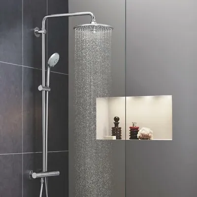 £598.79 • Buy In Stock Grohe Euphoria 260 Shower System With Wall-mounted Thermostatic Mixer