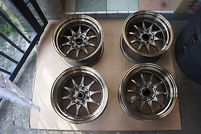 For Miata Mx5 Civic E30 Eg6 Datsun Ae86 Ta22 JDM CE Bronze Style 15  Wheels Rims • $999