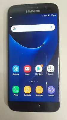 Samsung Galaxy S7 SM-G930 - 32GB - Black Onyx Smartphone • $99