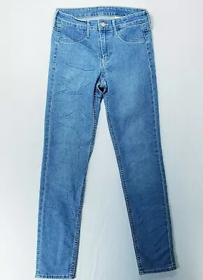 H&M Jeans Womens 27 Skinny Ankle Denim Pants Ladies Medium Wash Blue Regular • $2.84