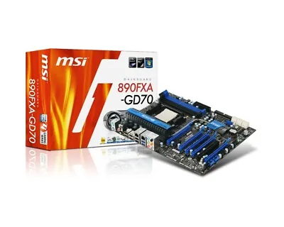 MSI 890FXA-GD70 AM3 Motherboard Tested! • $58