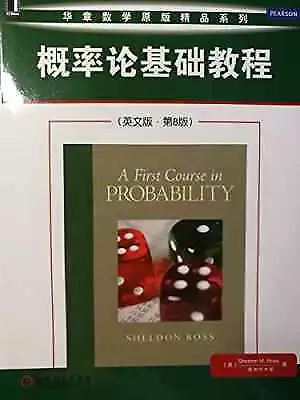 A First Course In Probability (8th - Hardcover By Ross Sheldon - Acceptable N • $15.09