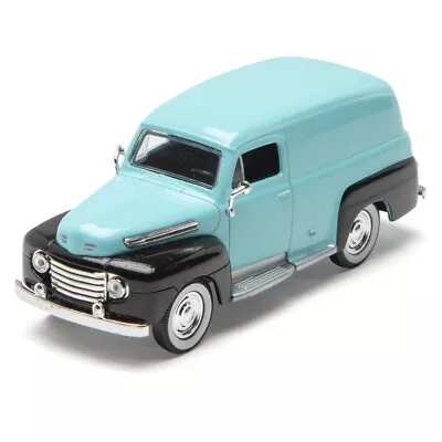 Denver Die-Cast 1:48 Scale 1948 Ford Panel Truck - TEAL/BLACK - New In Box • $13.89