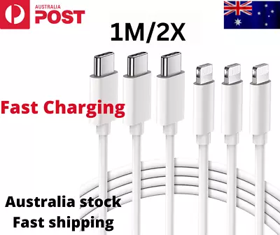 $9.95 • Buy 2X 18W MFi Certified Charging Type-C To Lightning Cable For Apple IPhone 14 13