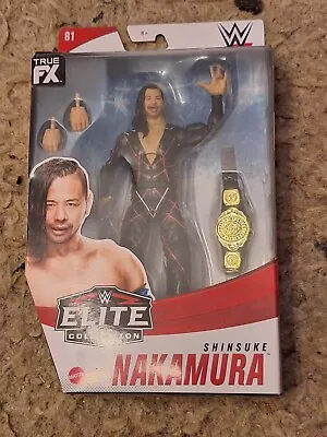 Wwe Elite Series 81 Chase Figure  Shinsuke Nakamura Made By Mattel • $0.99