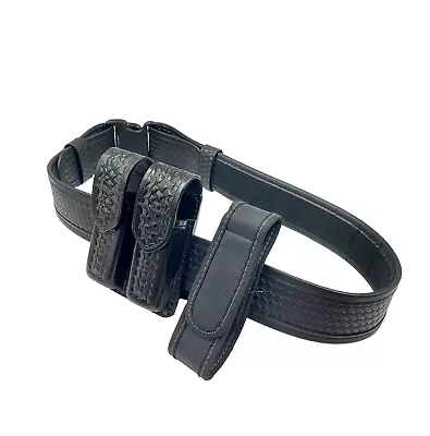 *NEW* 7950 40 -46  Bianchi Police/Security Duty Belt-W/Leather Dbl Clip Holder • $65.99