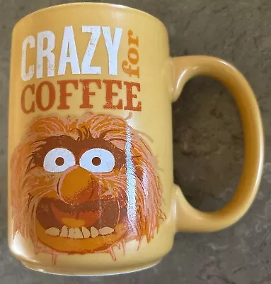 MUPPETS ANIMAL  Crazy For Coffee  Mug  More More More  Disney Hallmark- Used • $8.99