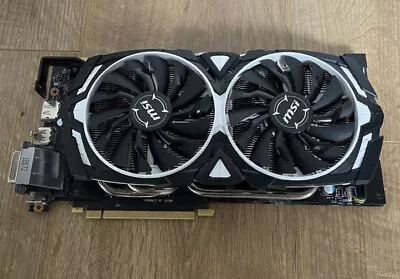 £57 • Buy NVIDIA GEFORCE GTX 1070 MSI ARMOR OC 8GB  GAMING GRAPHICS CARD VR-Ready!