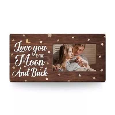 Engagement Gifts For Couples Wood Picture Frame Love Picture Frame I Love You... • $24.67