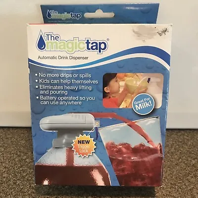 The Magic Tap Automatic Drink Dispenser Great 4 Kids New Black • $17.95
